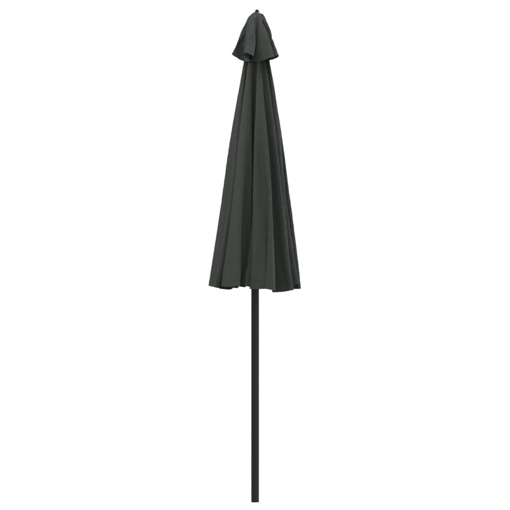 Zahradní slunečník s hliníkovou tyčí 270 cm antracitový