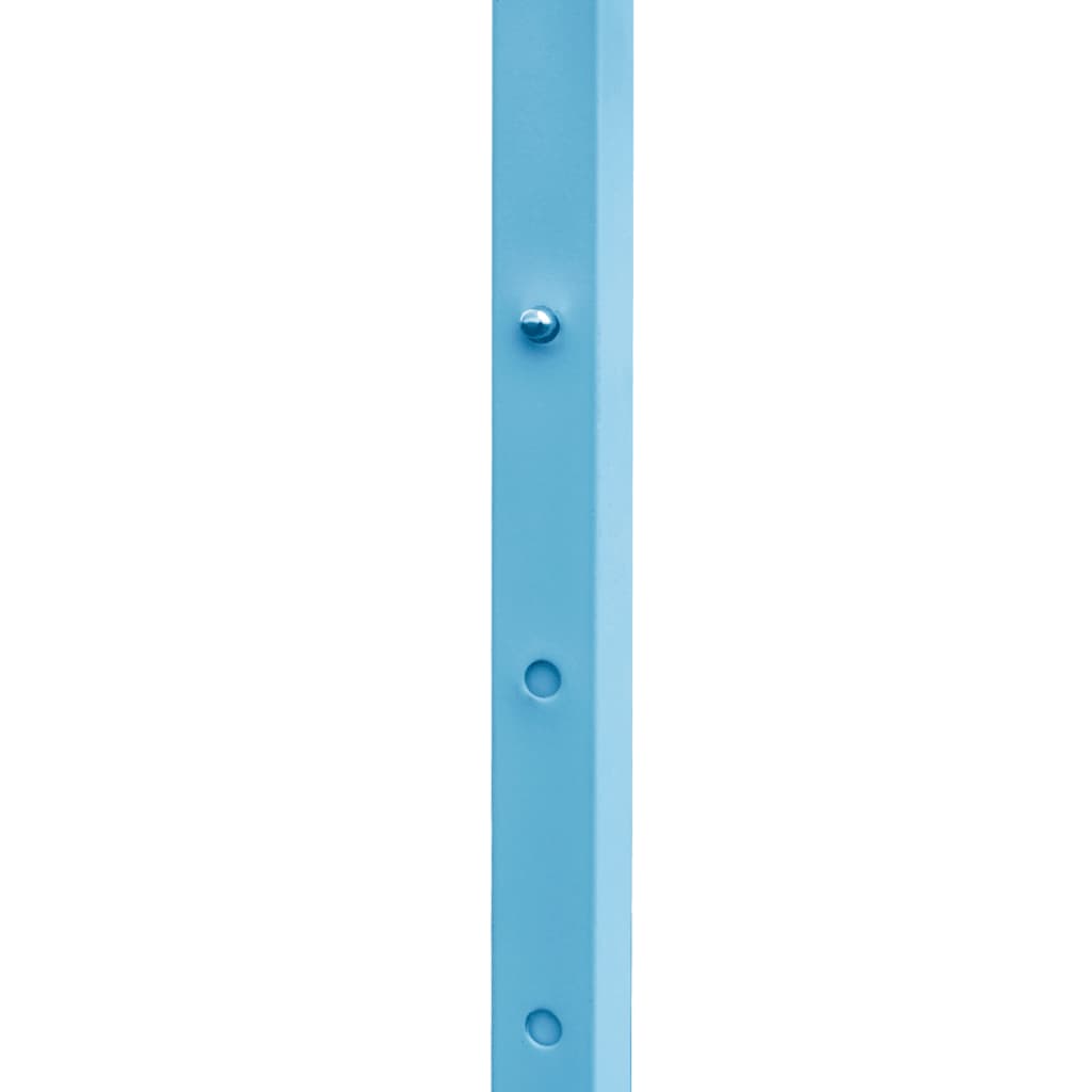 Skládací nůžkový stan s bočními stěnami 3 x 6 m ocel bílý
