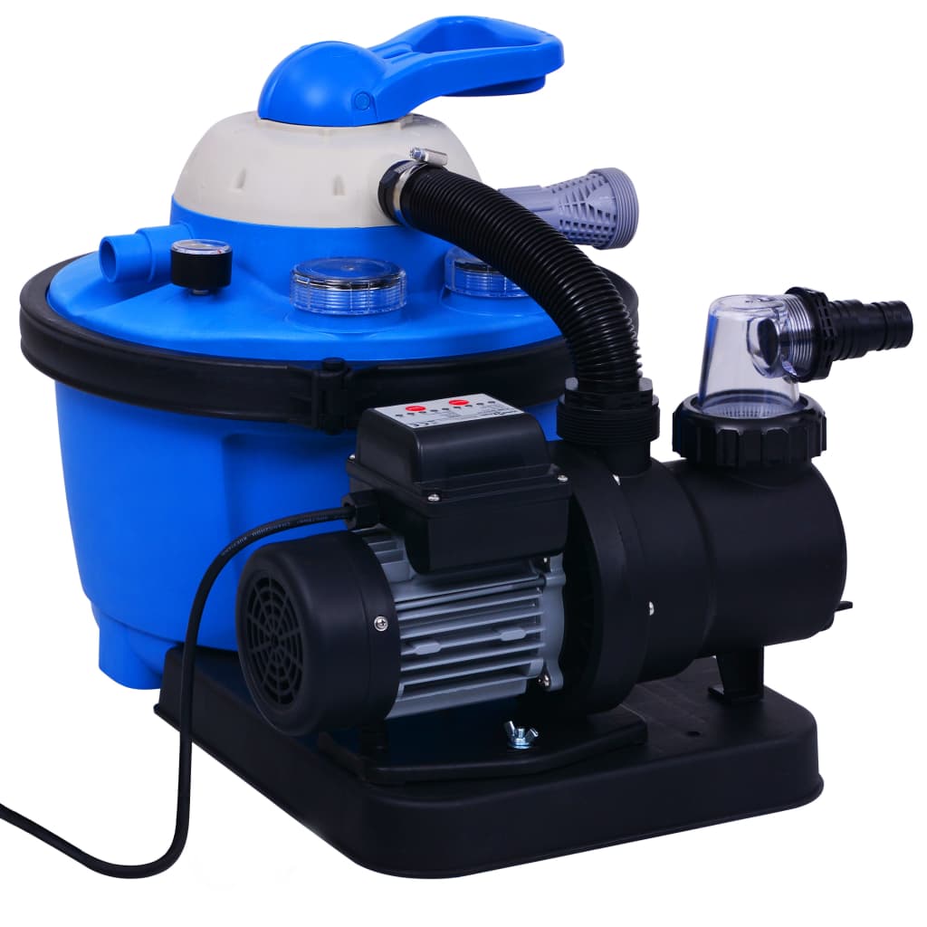 Pískové filtrační čerpadlo s časovačem 450 W 25 l