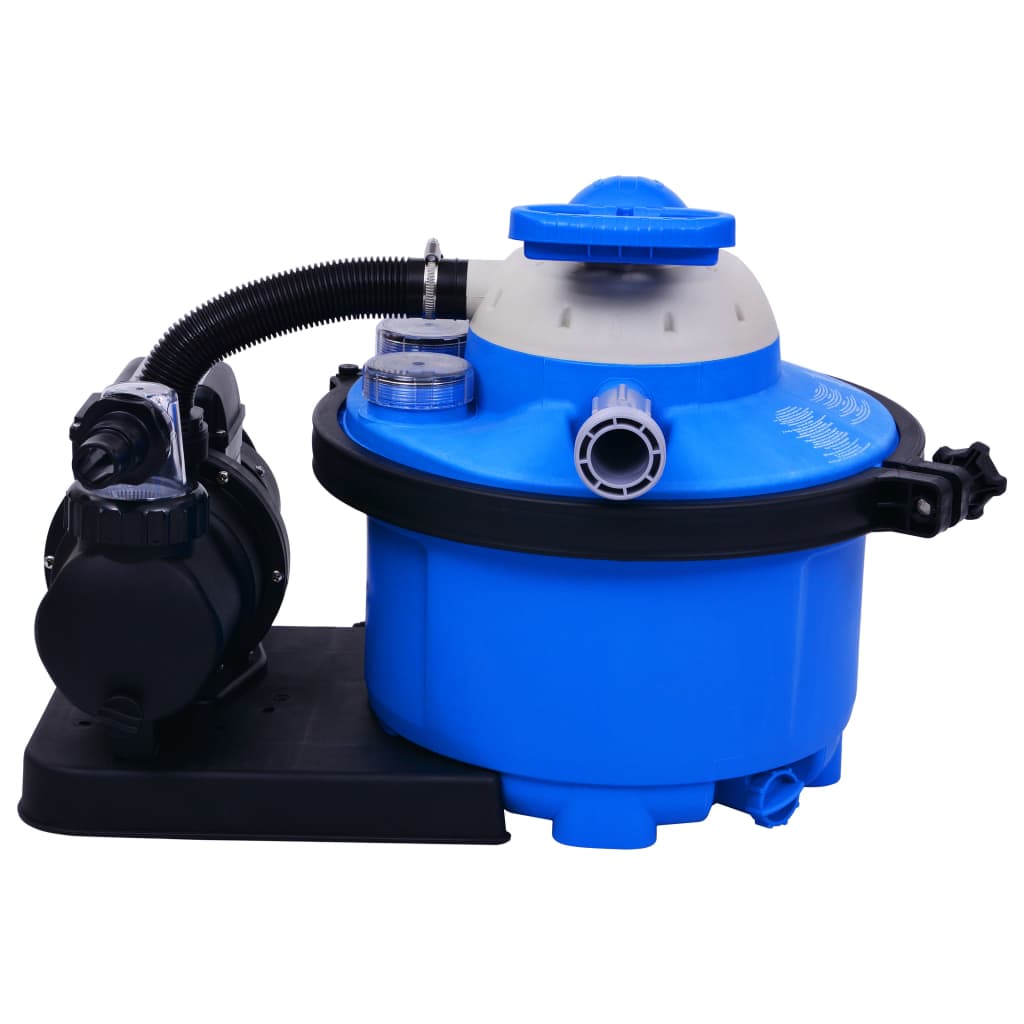 Pískové filtrační čerpadlo s časovačem 450 W 25 l