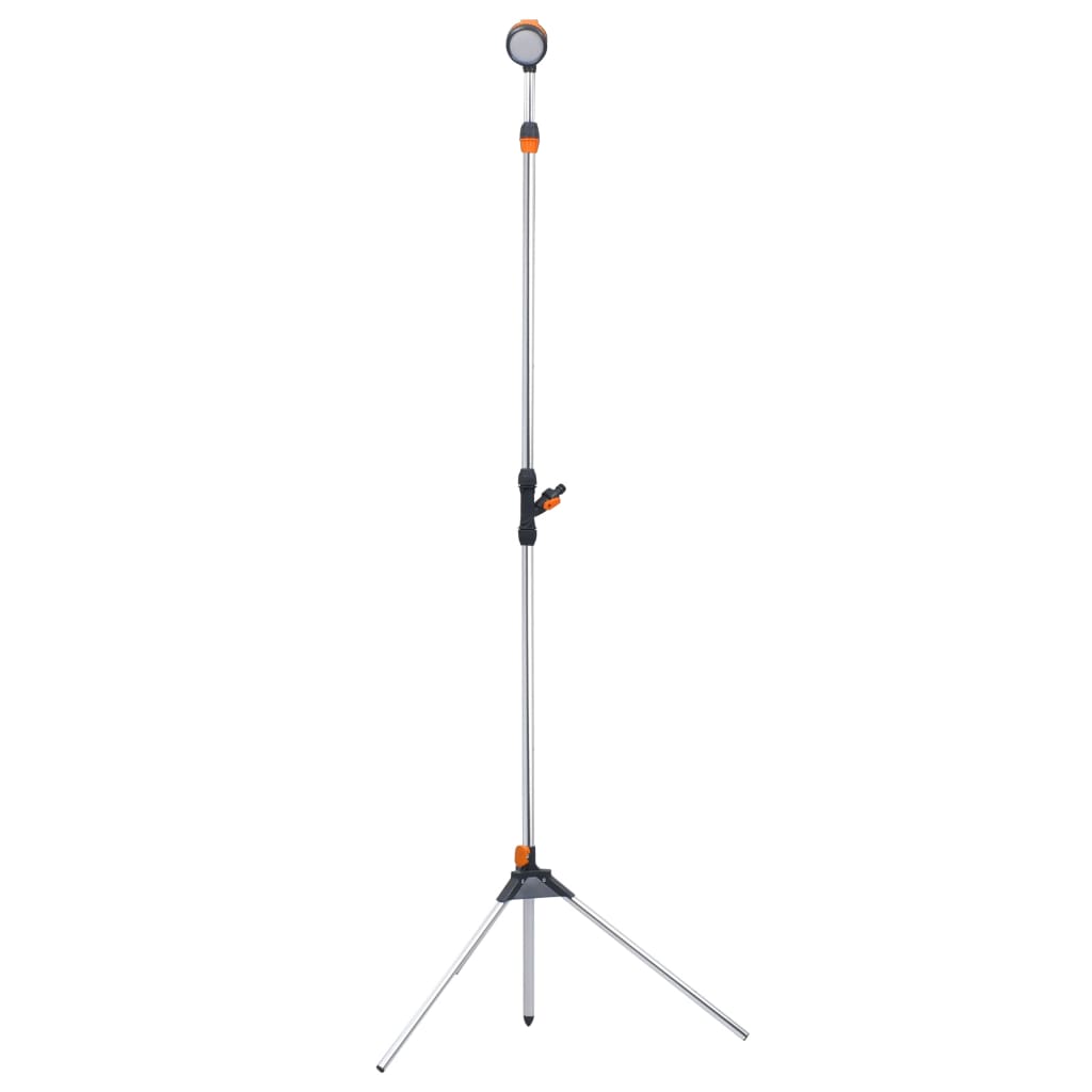 Zahradní sprcha s trojnožkou 221 cm hliník