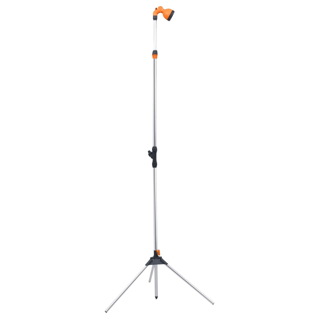 Zahradní sprcha s trojnožkou 221 cm hliník