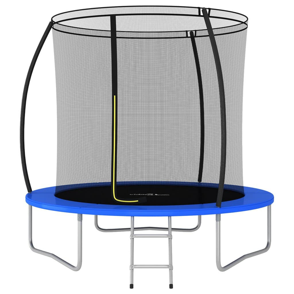 Trampolína s příslušenstvím kulatá 244 x 55 cm 100 kg