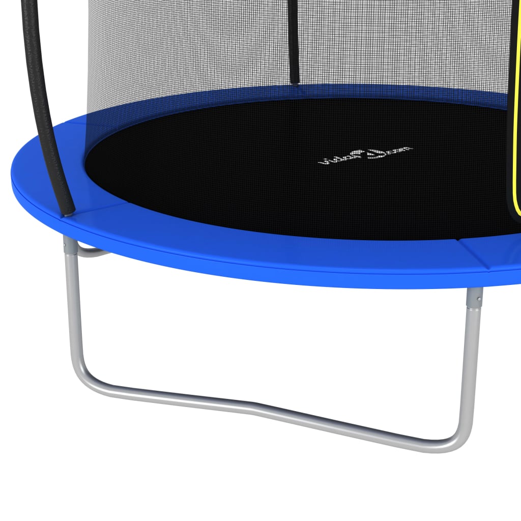 Trampolína s příslušenstvím kulatá 244 x 55 cm 100 kg