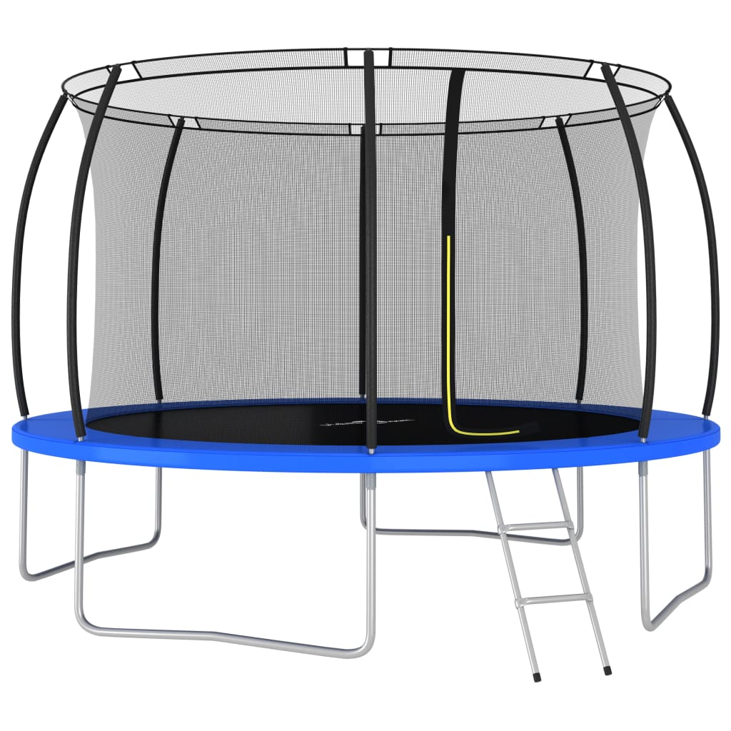 Trampolína s příslušenstvím kulatá 366 x 80 cm 150 kg