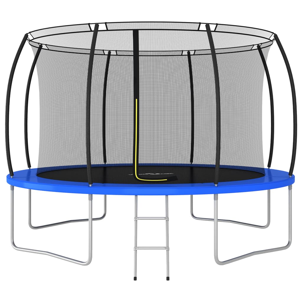 Trampolína s příslušenstvím kulatá 366 x 80 cm 150 kg