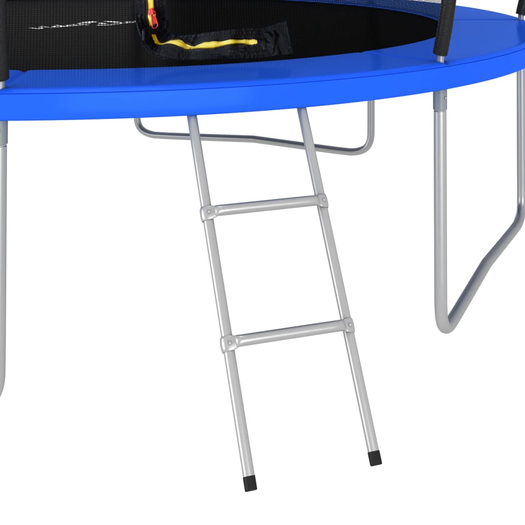 Trampolína s příslušenstvím kulatá 366 x 80 cm 150 kg