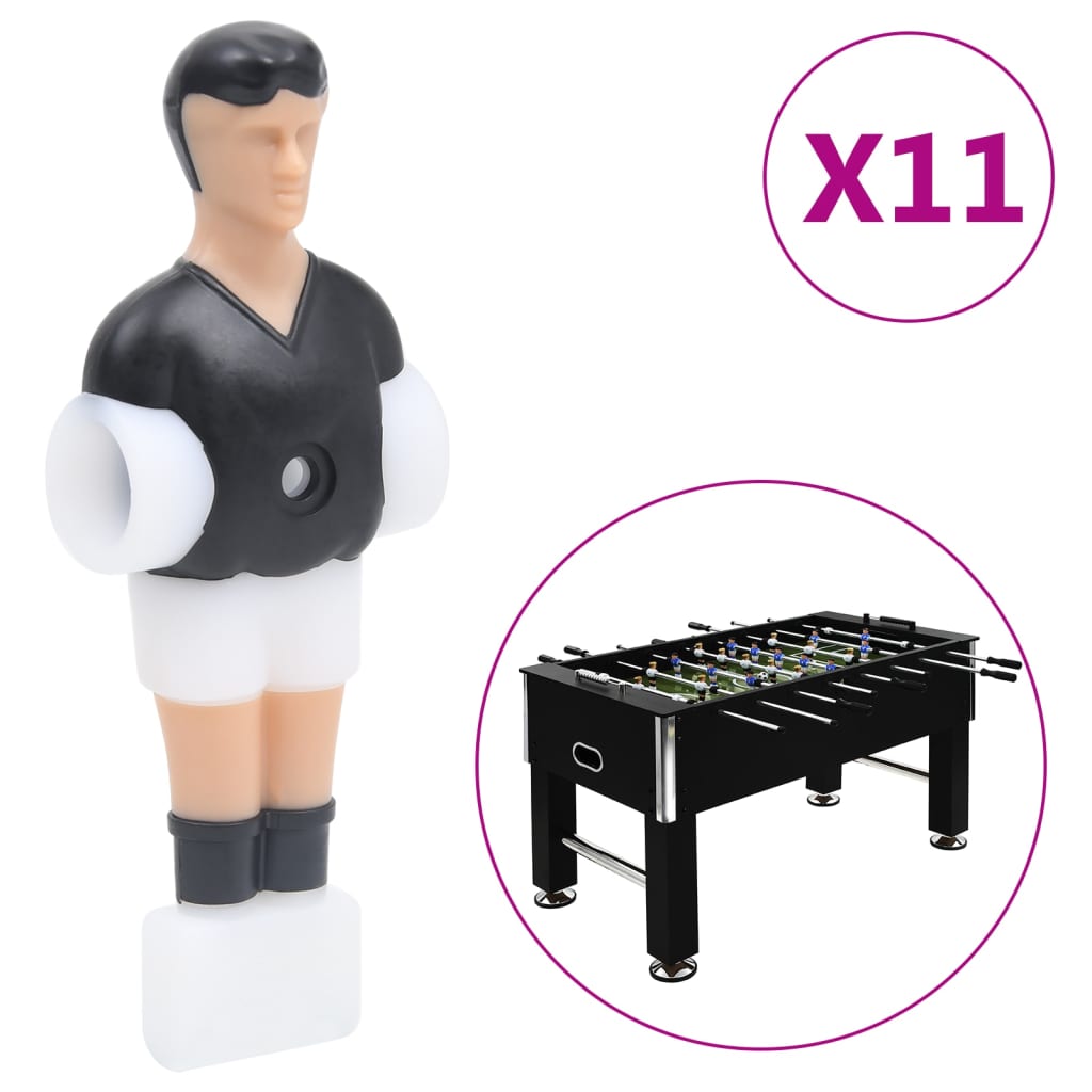 Figurky hráčů pro stolní fotbal pro 12,7mm tyč 22 ks