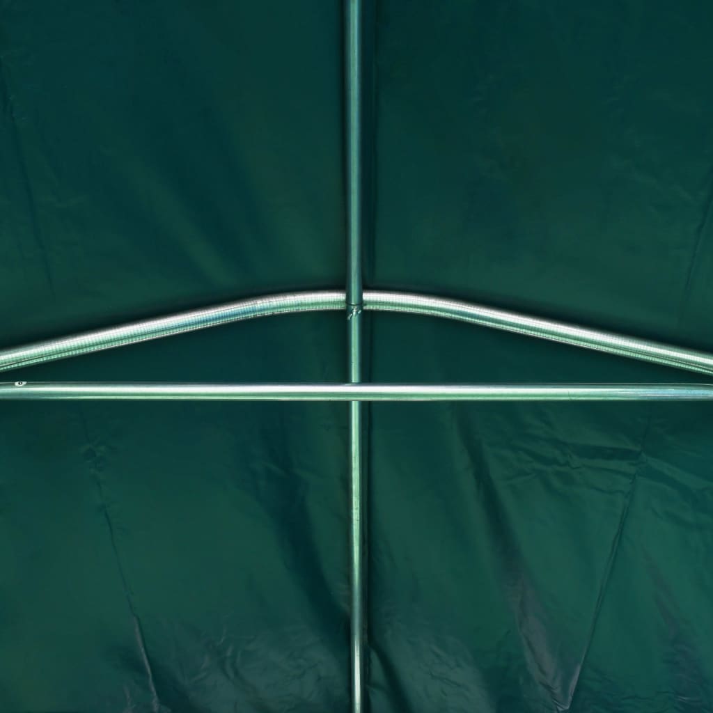 Plachtová garáž PVC 2,4 x 3,6 m zelená