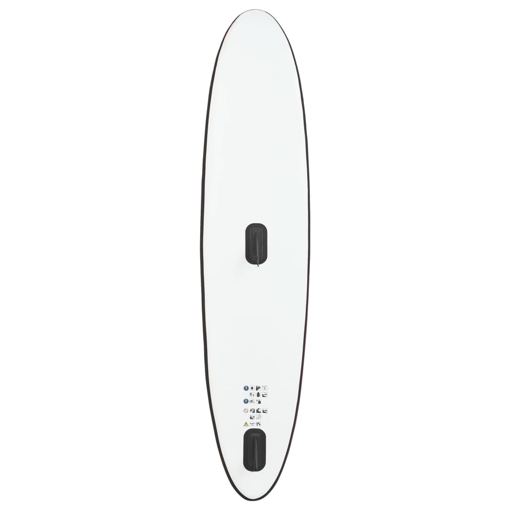 Nafukovací Stand Up Paddleboard s plachtou černo-bílý