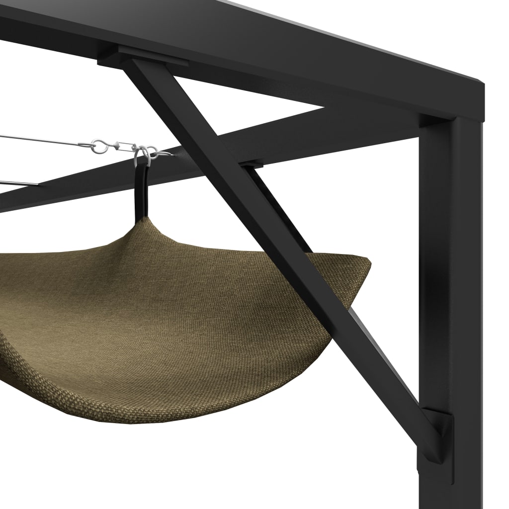 Zahradní altán se zatahovací střechou 3 x 3 m taupe 180 g/m²