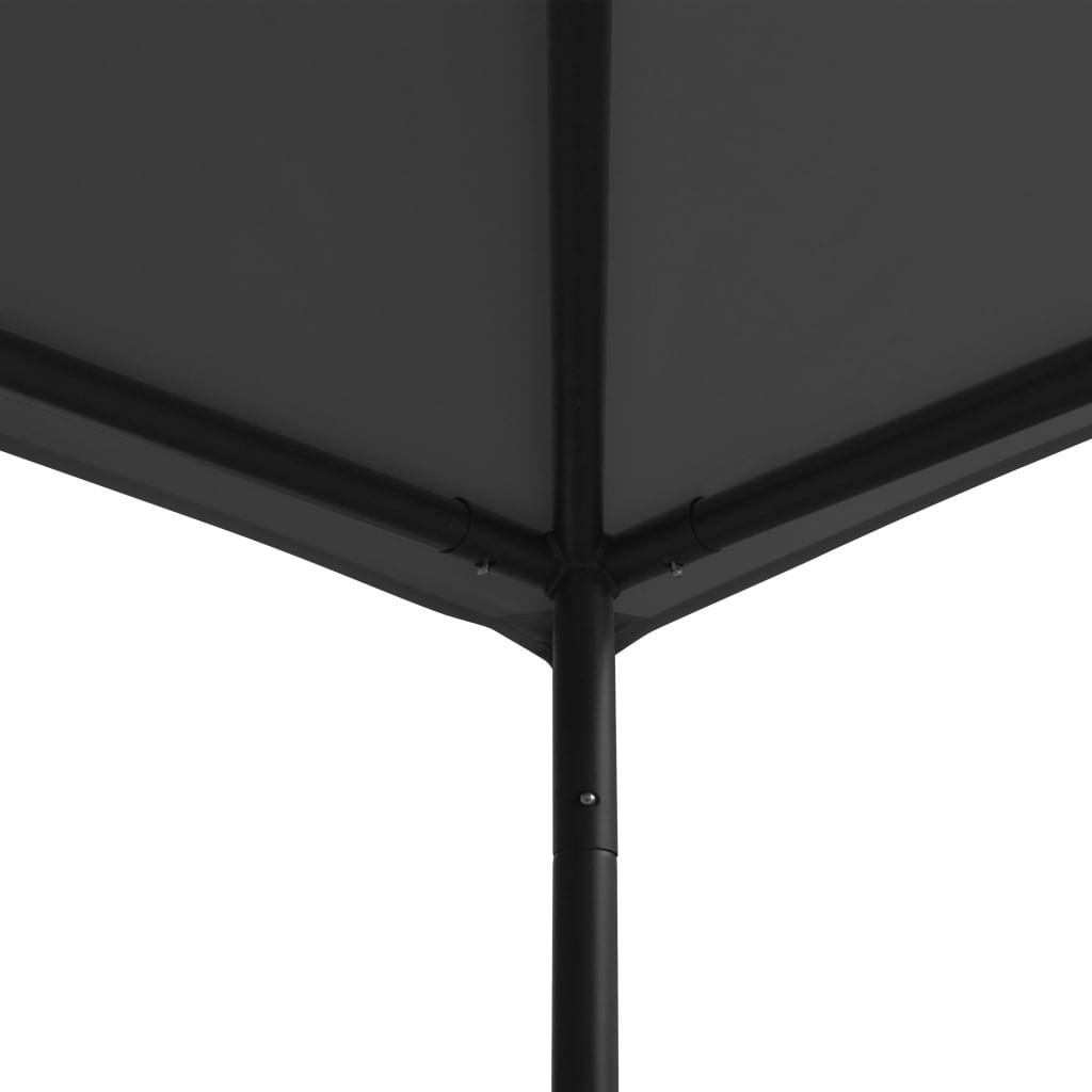 Altán 4 x 4 x 3 m antracitový 180 g/m²