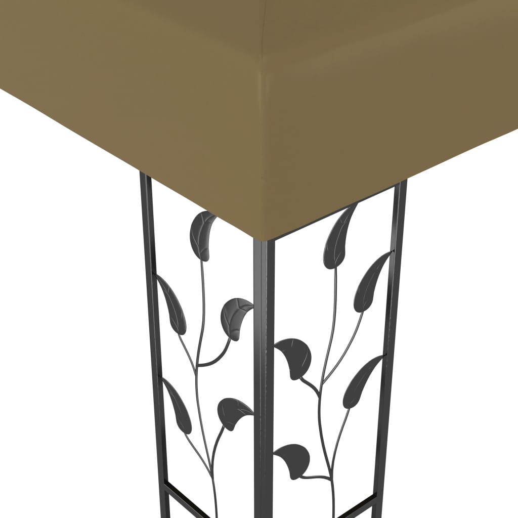 Altán 3 x 3 m taupe 180 g/m²