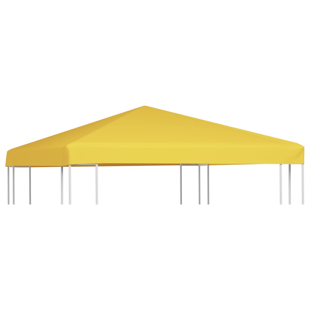 Náhradní střecha na altán 270 g/m² 3 x 3 m žlutá
