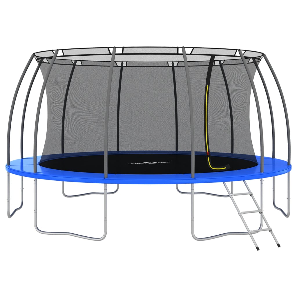 Trampolína s příslušenstvím kulatá 488 x 90 cm 150 kg