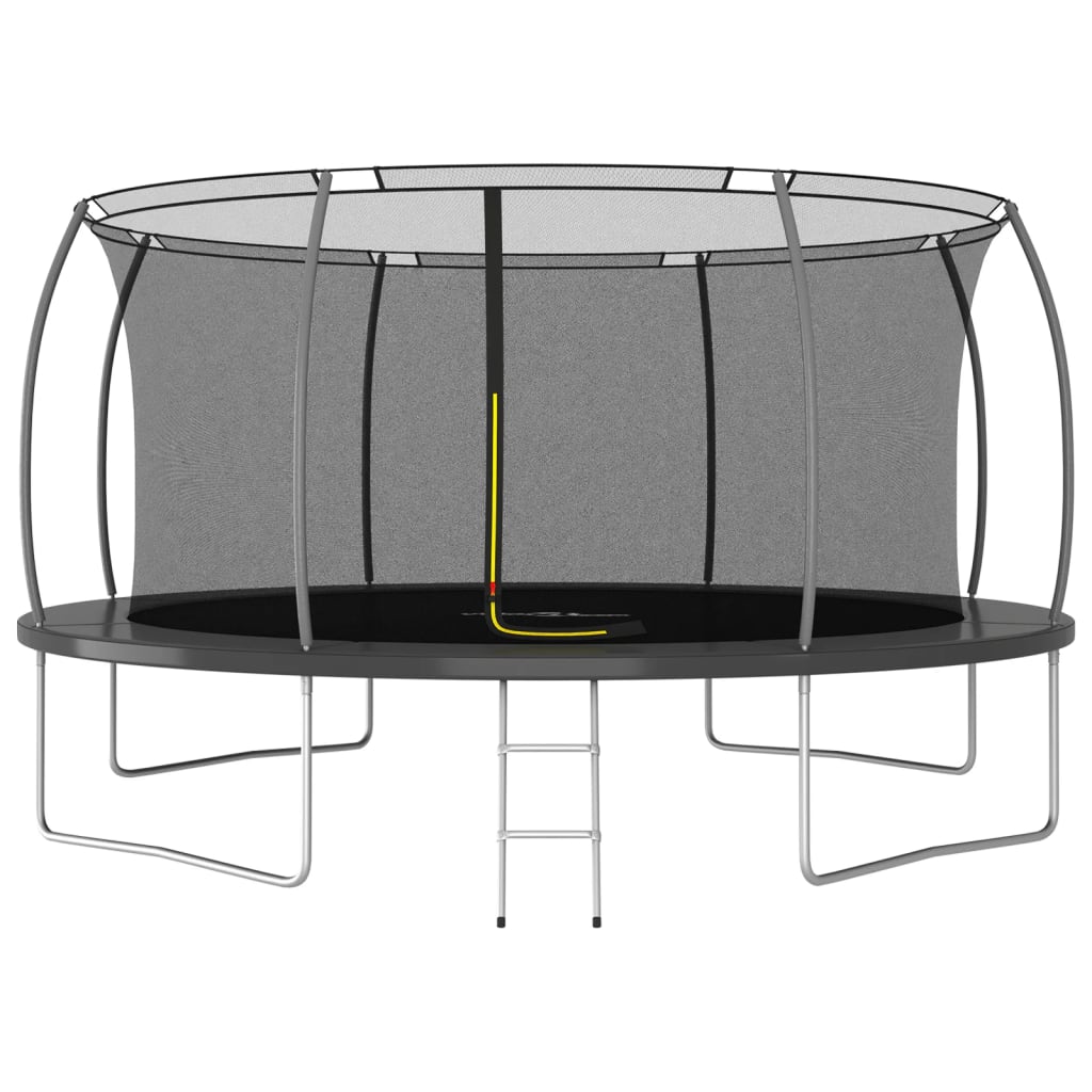 Trampolína s příslušenstvím kulatá 460 x 80 cm 150 kg