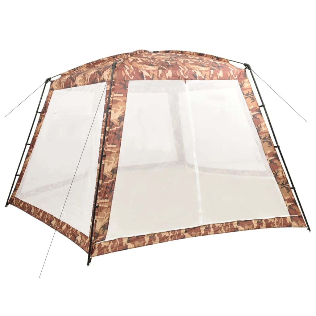 Stan na bazén textil 660 x 580 x 250 cm maskáčový