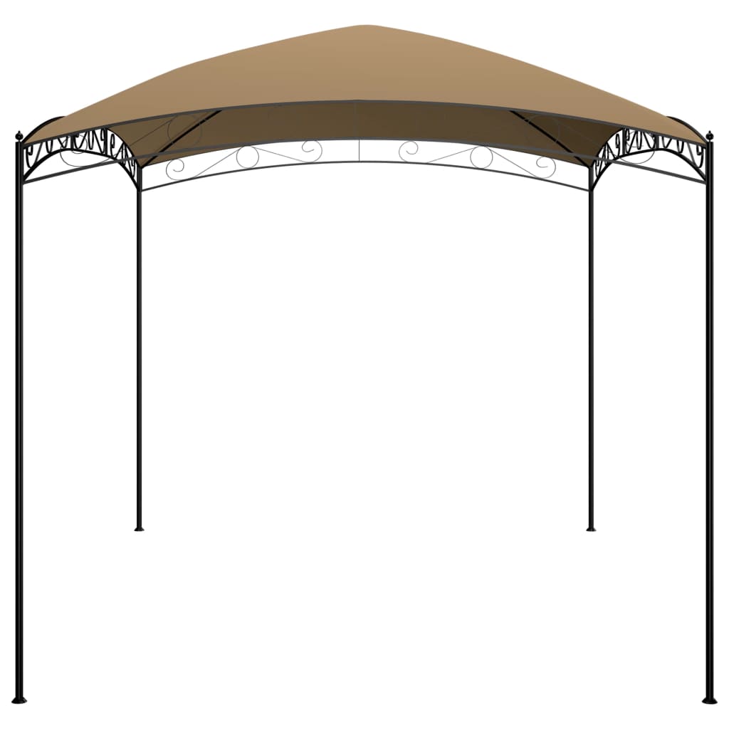 Altán 3 x 4 x 2,65 m taupe 180 g/m²