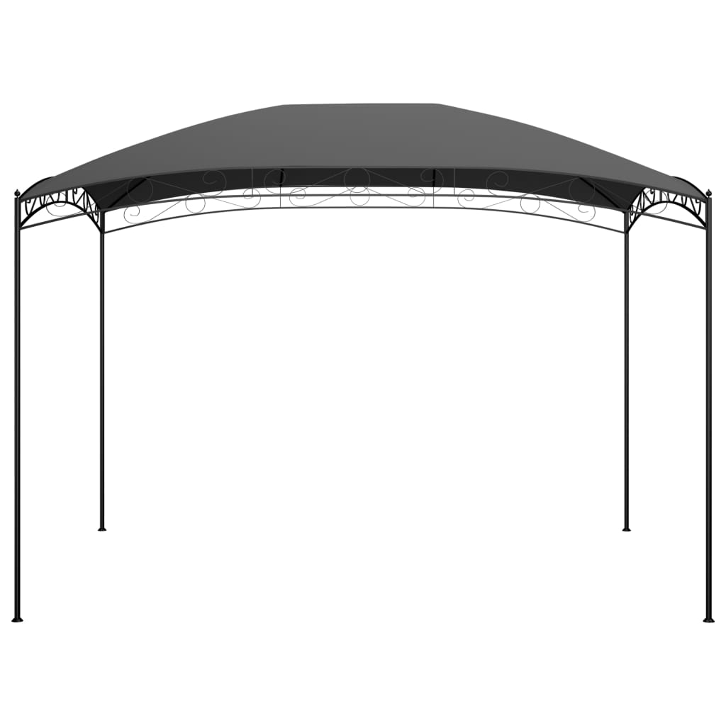 Altán 3 x 4 x 2,65 m antracitový 180 g/m²