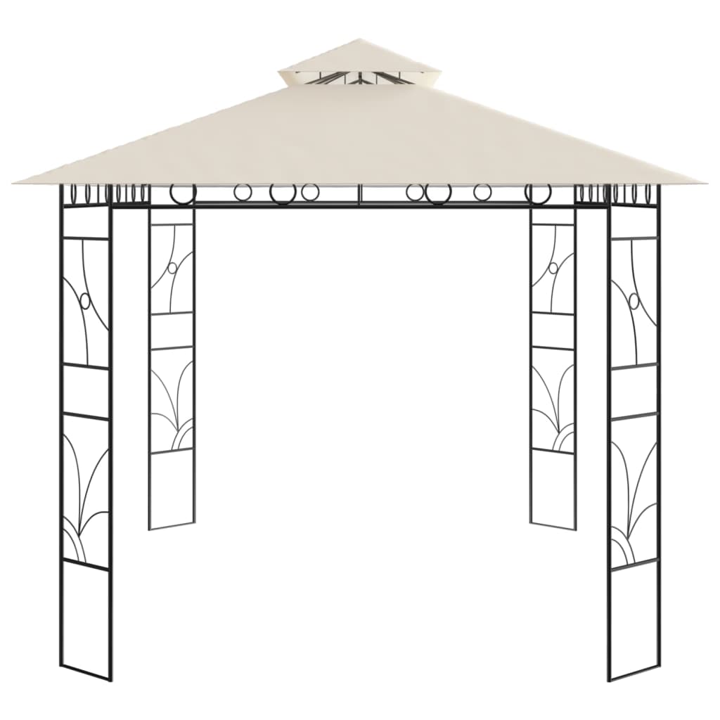 Altán 4 x 3 x 2,7 m krémový 160 g/m²