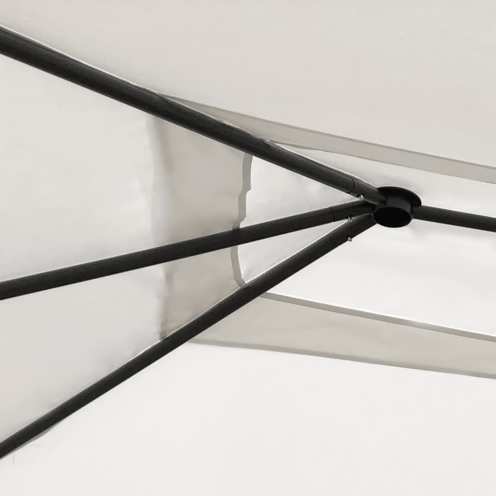 Altán 3 x 6 x 2,6 m krémový 160 g/m²