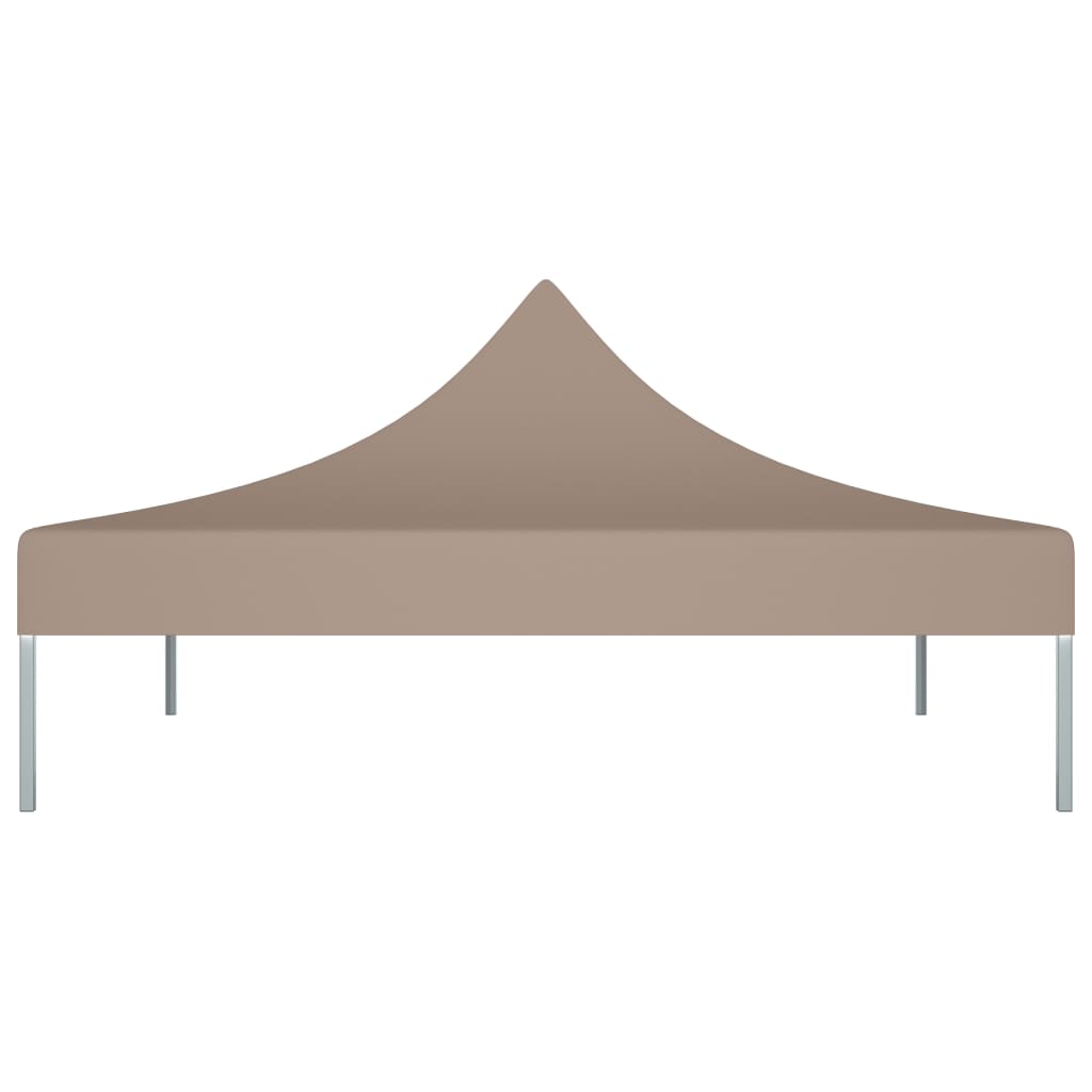 Střecha k party stanu 3 x 3 m taupe 270 g/m²