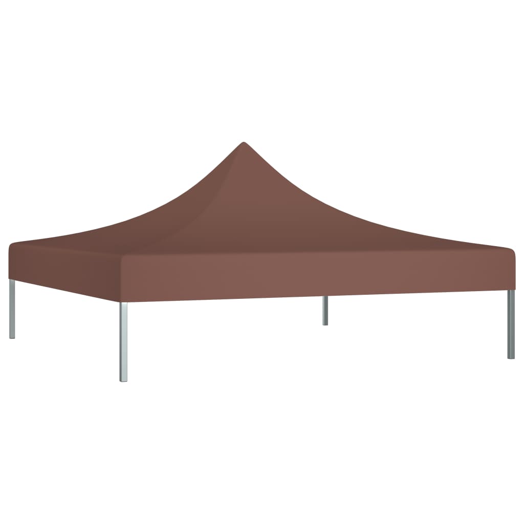 Střecha k party stanu 3 x 3 m hnědá 270 g/m²