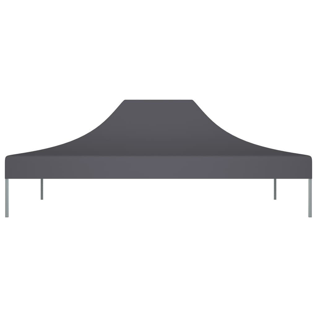 Střecha k party stanu 4 x 3 m antracitová 270 g/m²