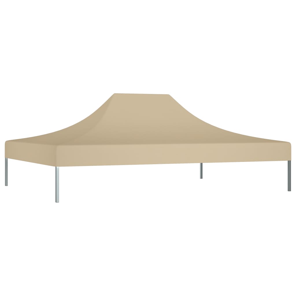 Střecha k party stanu 4 x 3 m béžová 270 g/m²