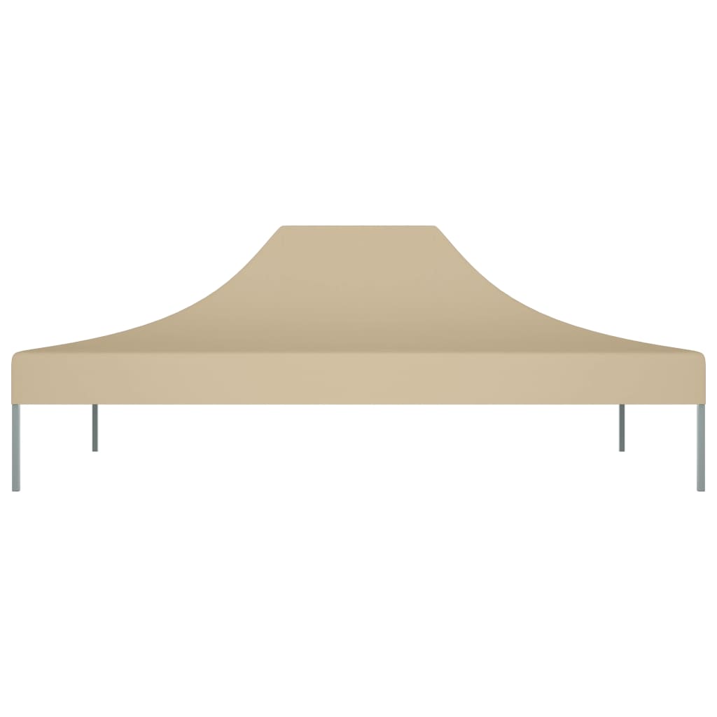 Střecha k party stanu 4 x 3 m béžová 270 g/m²