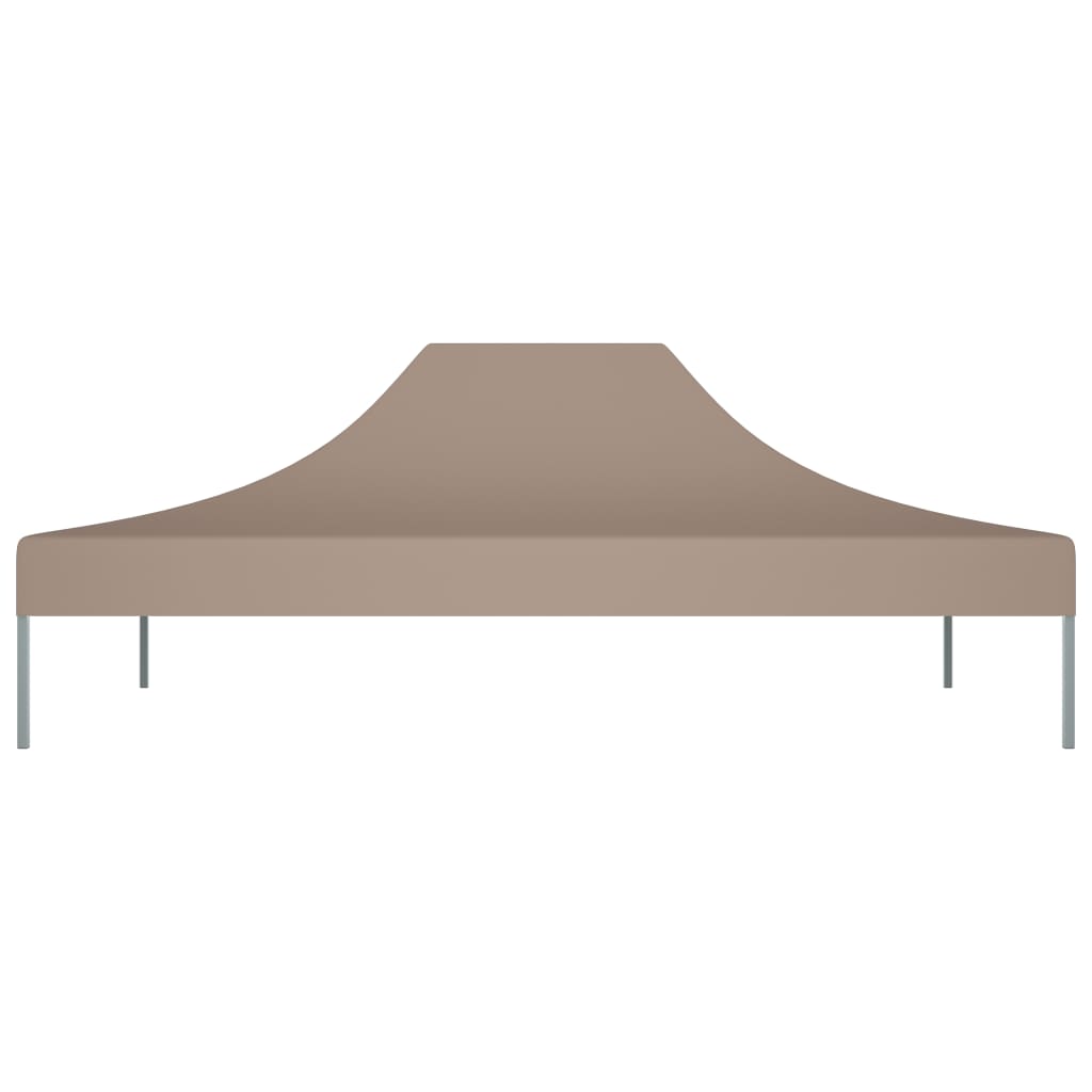 Střecha k party stanu 4 x 3 m taupe 270 g/m²