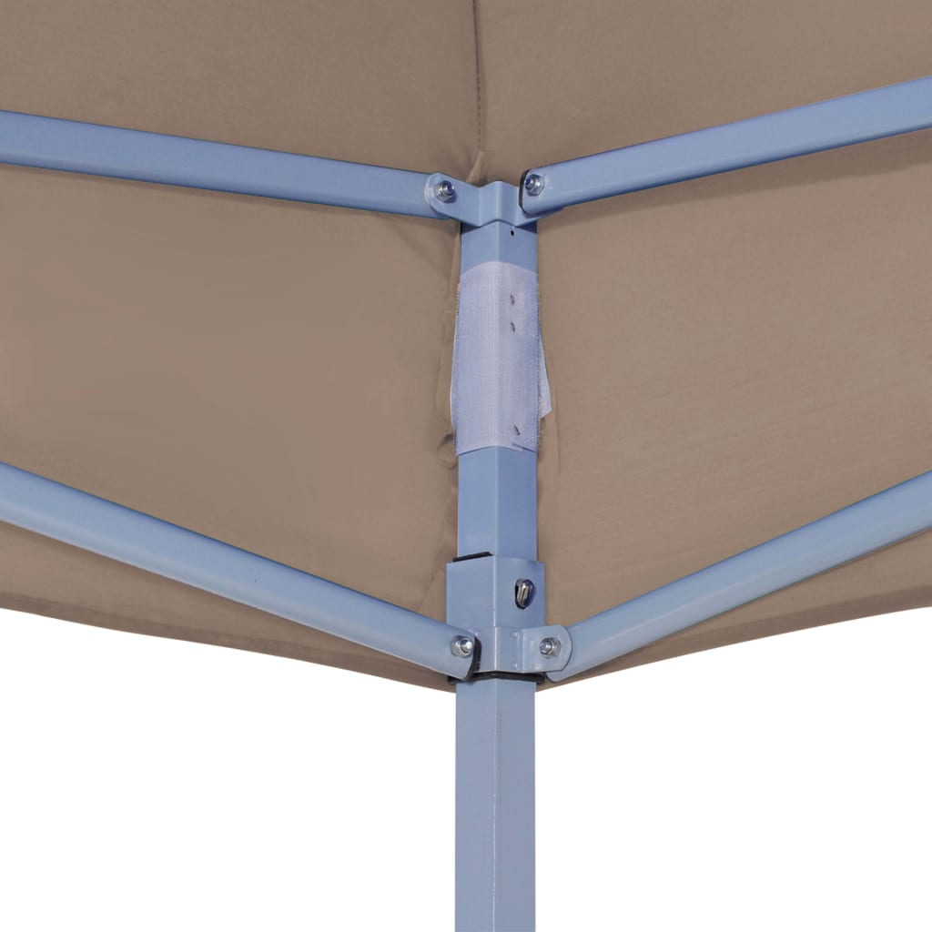 Střecha k party stanu 4 x 3 m taupe 270 g/m²