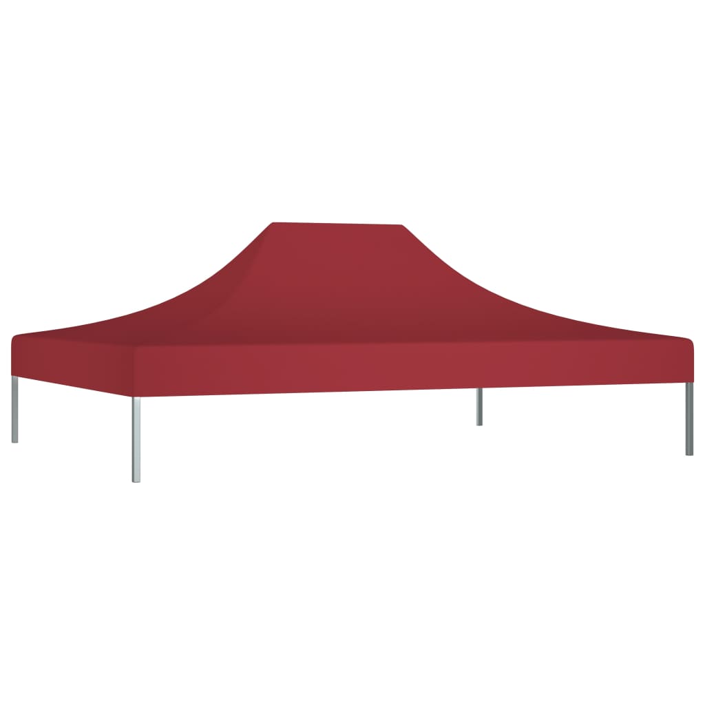 Střecha k party stanu 4 x 3 m vínová 270 g/m²