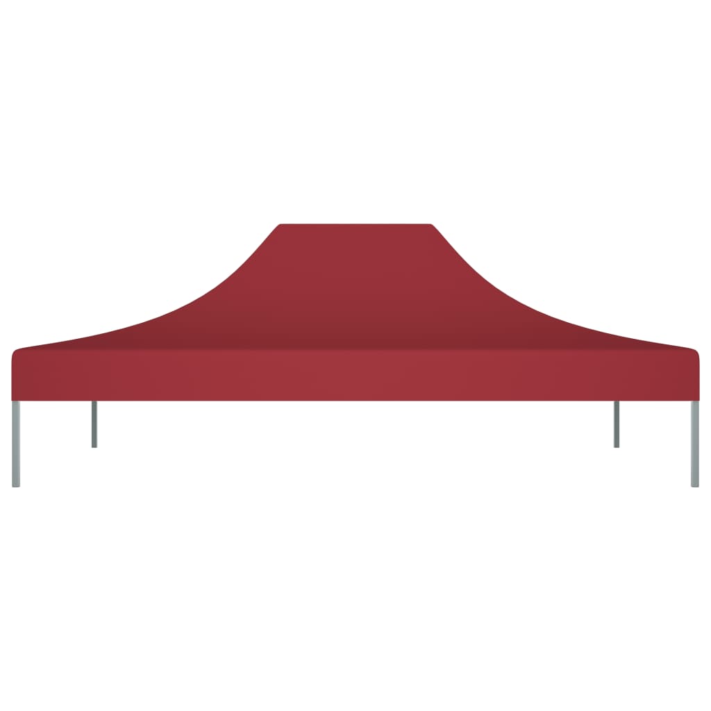 Střecha k party stanu 4 x 3 m vínová 270 g/m²