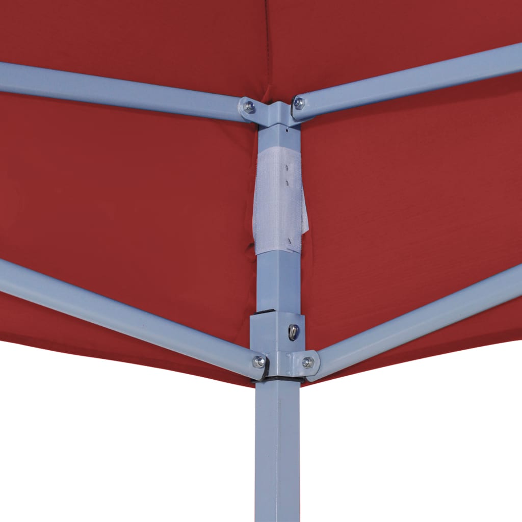 Střecha k party stanu 4 x 3 m vínová 270 g/m²