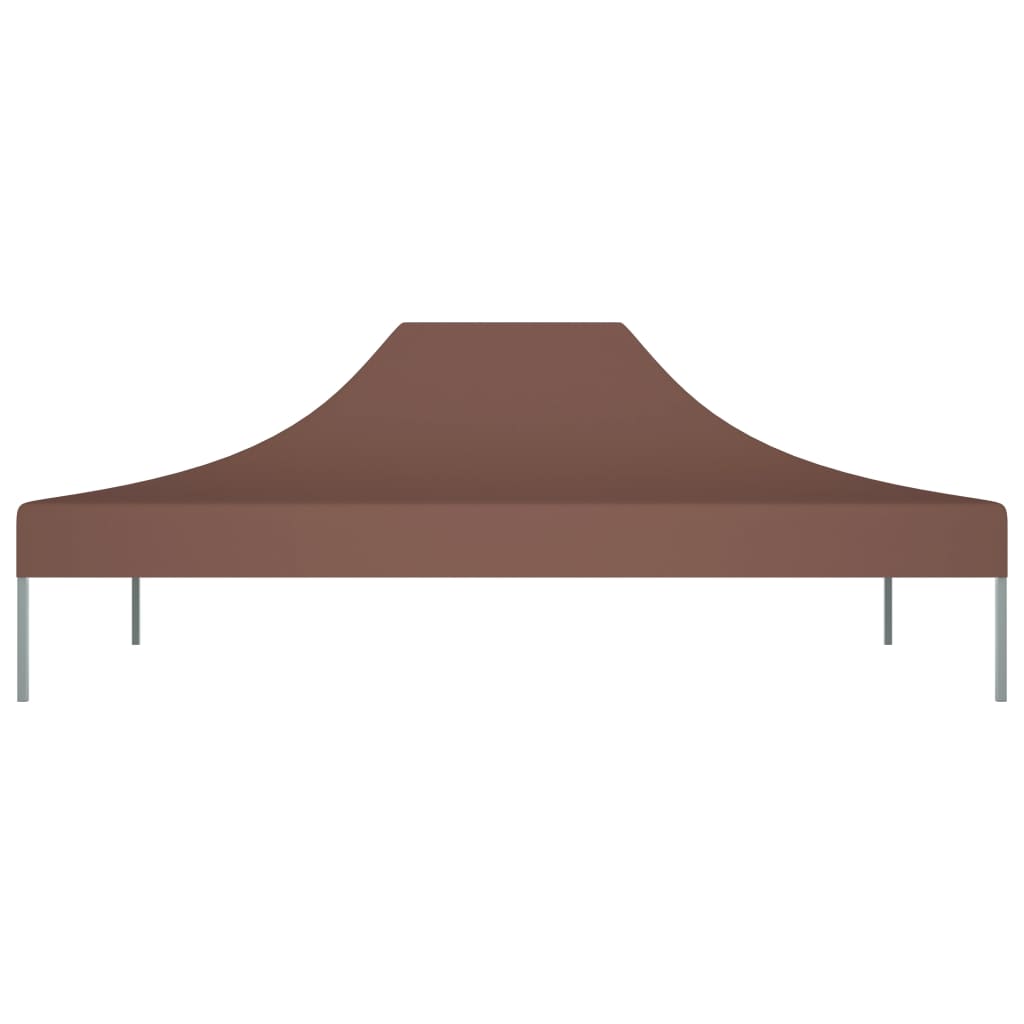 Střecha k party stanu 4 x 3 m hnědá 270 g/m²