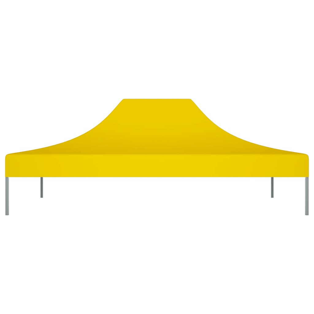 Střecha k party stanu 4 x 3 m žlutá 270 g/m²
