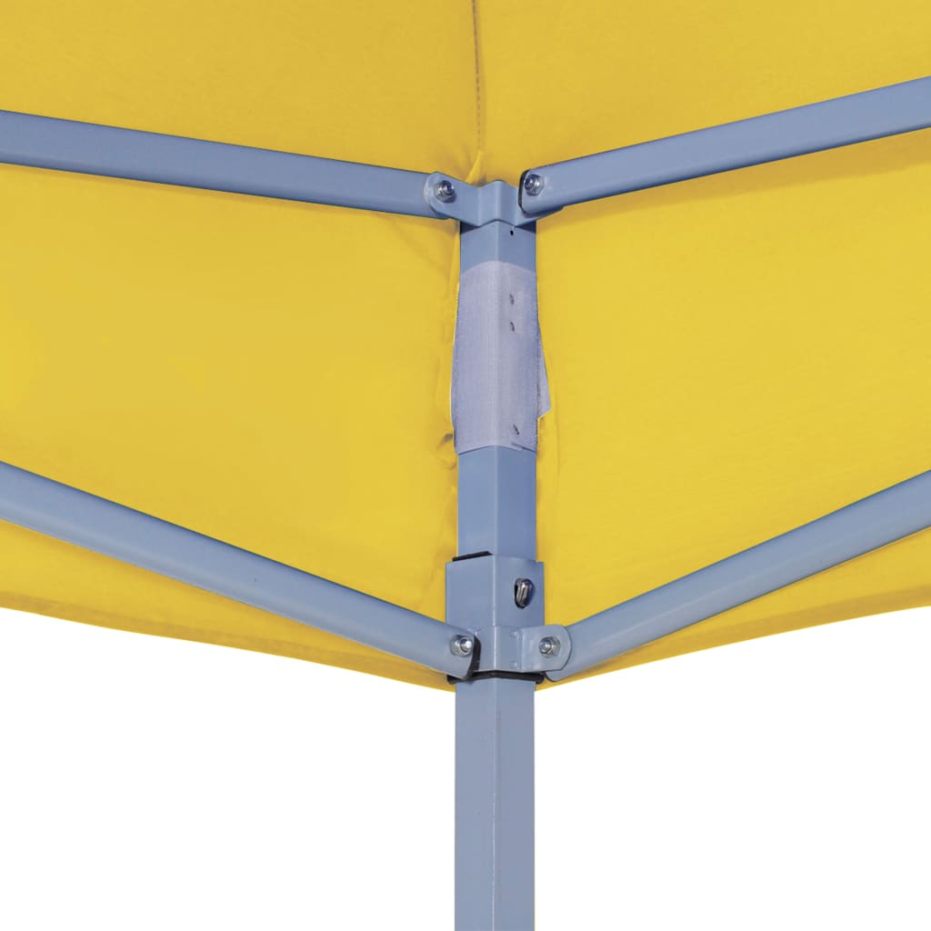 Střecha k party stanu 4 x 3 m žlutá 270 g/m²