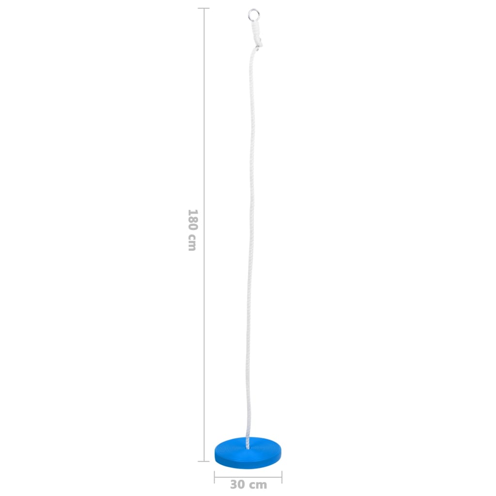 Houpací talíř 180 cm modrý