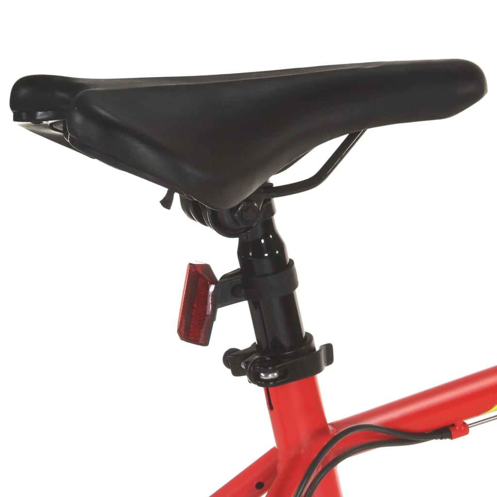 Horské kolo 21 rychlostí 27,5" kolo 42 cm červené