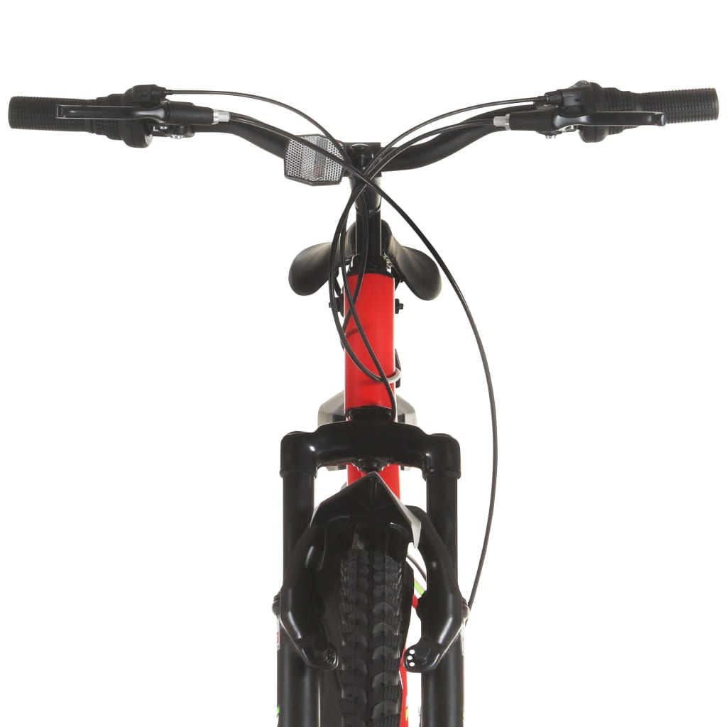 Horské kolo 21 rychlostí 26" kolo 36 cm červené