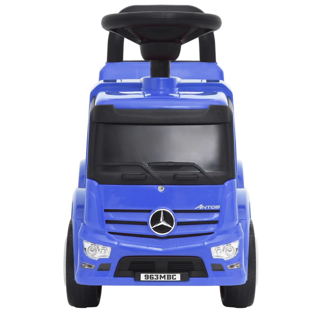 Odrážedlo Mercedes-Benz náklaďák modré