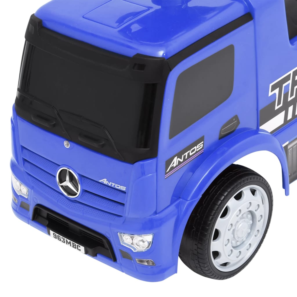 Odrážedlo Mercedes-Benz náklaďák modré