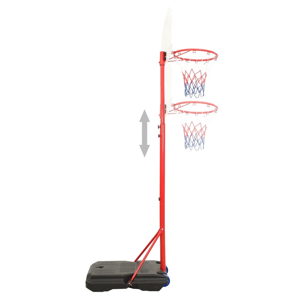 Přenosná basketbalová hrací sada nastavitelná 200–236 cm