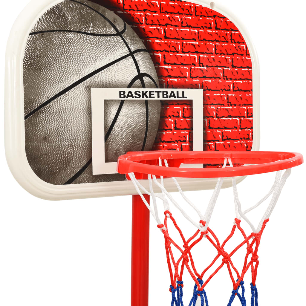 Přenosný basketbalový set nastavitelný 138,5–166 cm