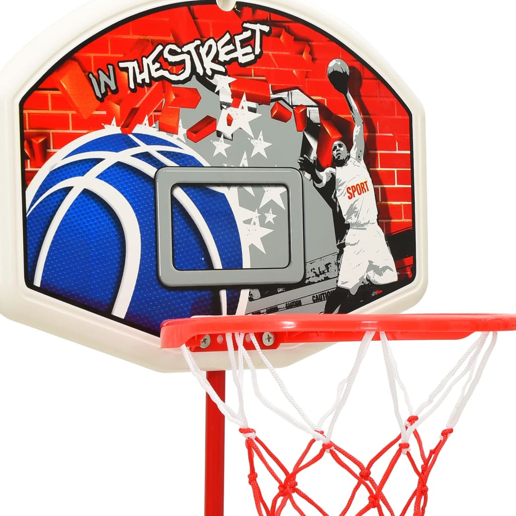 Přenosná basketbalová hrací sada nastavitelná 120 cm