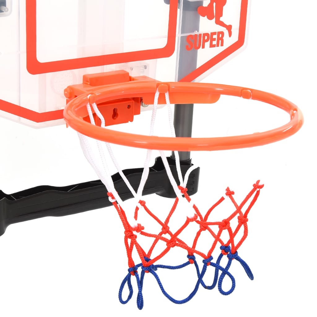 Dětská basketbalová hrací sada na dveře nastavitelné