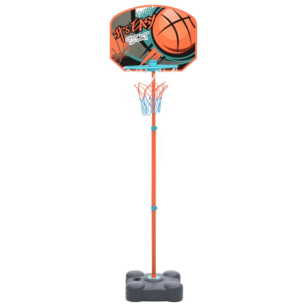 Přenosný basketbalový set nastavitelný 109–141 cm