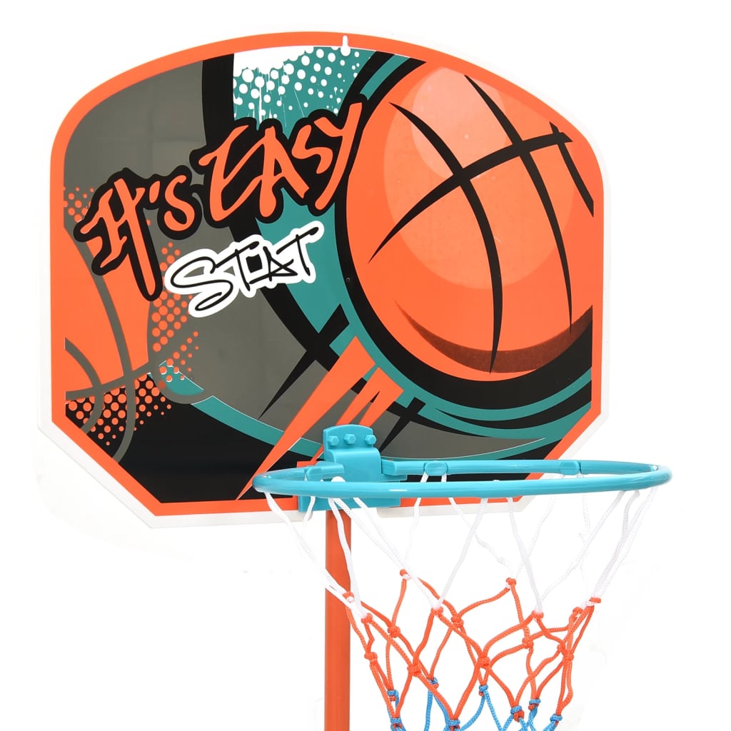 Přenosný basketbalový set nastavitelný 109–141 cm