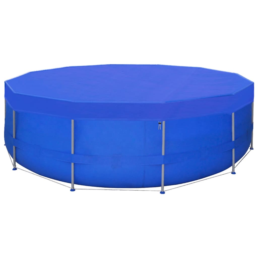 Krycí plachty na bazén 2 ks PE kulaté 540 cm 90 g/m²